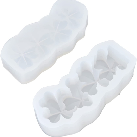 FOUR LEAF CLOVER CANDLE MOLD - Picture 7 of 9